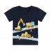 Cm-Kid Toddler Boys Dinosaur T Shirts 2 Pack Set Short Sleeve Tees