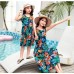 CM-Kid Little Girl Summer Dresses Floral Summer Beach Party Dress