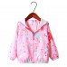 CM-Kid Toddler Girl Windbreaker Hooded Long Sleeve Sweatshirt Zipper Jacket