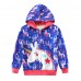 CM-Kid Toddler Girls Hooded Sweatshirt Zip-up Long Sleeve Hoodie Jacket