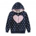 CM-Kid Toddler Girls Long Sleeve Sweatshirts Hoodie Zip Hooded Jacket