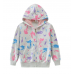 CM-Kid Toddler Girls Zipper Hoodie Casual Outwear Mermaid Hooded Sweatshirt Jacket 2-7T