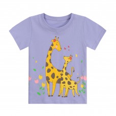 CM-Kid Toddler Girls T-shirts Short Sleeve Summer Tops Graphic Tees