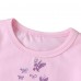 CM-Kid Toddler Girls Tees Short Sleeve 100% Cotton Shirts
