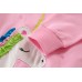 CM-Kid Unicorn Sweatshirts for Girls Cotton Crewneck Pullover Tops