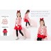 CM-Kid Toddler Girls Clothing Set Long Sleeve Top and Leggings 2-Piece Outfit Set