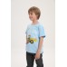 CM-Kid Toddler Boys Easter Egg Printed T-Shirts 100% Cotton Tops