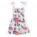 CM-Kid Summer Dresses for Toddler Girl 4th of July Summer Tank Dress