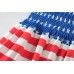 CM-Kid Toddler Girl Dresses 4th Of July American Flag Sleeveless Sun Dresses