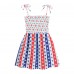 CM-Kid July 4th Toddler Dresses USA American Flag Sundresses for Girls CM-Kid July 4th Toddler Dresses USA American Flag Sundresses for Girls
