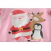 CM-Kid Girls Sweatshirt Christmas Reindeer Pullover Santa Crewneck Tops