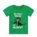 CM-Kid Toddler Boys Dinosaur Happy Mothers day T-Shirts Dinosaur Top Tee