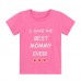 CM-Kid Toddler Girls T-Shirts Happy Mothers day Heart Printed Top Tee