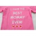 CM-Kid Toddler Girls T-Shirts Happy Mothers day Heart Printed Top Tee