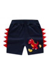 CM-Kid Boys Shorts Dinosaur Summer Short Pants for Toddler