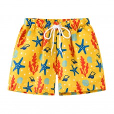 Cm-Kid Little Boy Swim Trunks Quick Dry Beach Shorts