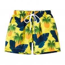 Cm-Kid Little Boy Swim Trunks Quick Dry Elastic Waist Swim Shorts
