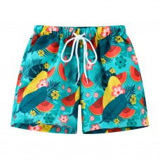 Cm-Kid Toddler Boy Swim Trunks Beach Bathing Suit Quick Dry Stretch Fabric Summer Shorts