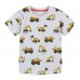 CM-Kid Toddler Boys Summer Tops Cotton Short Sleeve Tees Kids Shirts