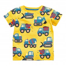 CM-Kid Toddler Boy Short Sleeve T Shirts Graphic Tops For Summer