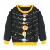 CM-Kid Toddler Boys Sweatshirts Cotton Pullover Long Sleeve Tops
