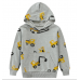 CM-Kid Toddler Boys Pullover Truck Sweatshirts Cotton Hoodie with Pocket Casual Long Sleeve Tops 2-7t