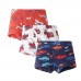 CM-Kid Boys Dinosaur Cotton Underwear 6-Pack Kid Boxer Birefs