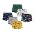 CM-Kid Toddler Boy Dinosaur Underwear Cotton Underpants 6 Pack Boxer Briefs