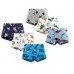 CM-Kid Toddler Boy Dinosaur Underwear Cotton Underpants 6 Pack Boxer Briefs