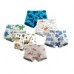 CM-Kid Toddler Boy Dinosaur Underwear Cotton Underpants 6 Pack Boxer Briefs