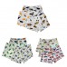 CM-Kid Toddler Boy Underwear Dinosaur Boxer Brief Cotton Pants 9 Pack