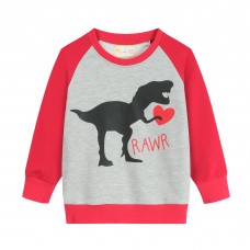 CM-Kid Toddler Boys Sweatshirt Crewneck Tops Casual Outwear