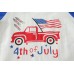 CM-Kid 4th of July Toddler Boys T-Shirts Little Babys Cotton Shirt