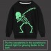 CM-Kid Boys Sweatshirt Toddler Halloween Dance Skeletons Pullover Tees Tops
