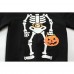 CM-Kid Toddler Boys Halloween Pumpkins Sweatshirt Long Shirt
