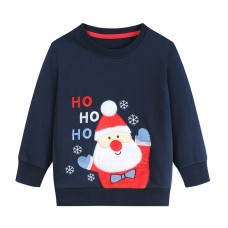 CM-Kid Toddler Boys Sweatshirt Christmas Sweatshirts Long Sleeve Tops