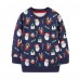 CM-Kid Toddler Boys Santa Sweatshirts Christmas Snow Crewneck Tops