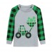 CM-Kid Boys Saint Patrick's Day Clover Sweatshirt Long Sleeve Tees