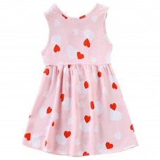 CM-Kid Summer Dresses for Toddler Girl Flower Sun Dress