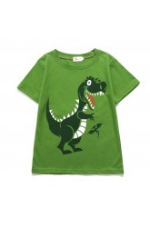 CM-Kid Toddler Boys Graphic T-Shirts Short Sleeve Summer Tops Cotton Shirts