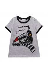 CM-Kid Toddler Boys T-Shirts Graphic Short-Sleeve Cotton Summer Tops