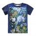CM-Kid Toddler Boys Graphic T-Shirts Casual Cartoon Tees