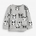 CM-Kid Toddler Girls Cute Long Sleeve Shirt Panda Sweatshirt