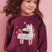 CM-Kid Toddler Girls Unicorn Sweatshirt Long Sleeve Top Cotton Pullove