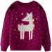 CM-Kid Toddler Girls Unicorn Sweatshirt Long Sleeve Top Cotton Pullove