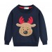 CM-Kid Boys Sweatshirt Long Sleeve Tops Casual Cotton Pullover Tees