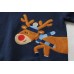 CM-Kid Toddler Boys Sweatshirts Long Sleeve Christmas Reindeer Tops Tees